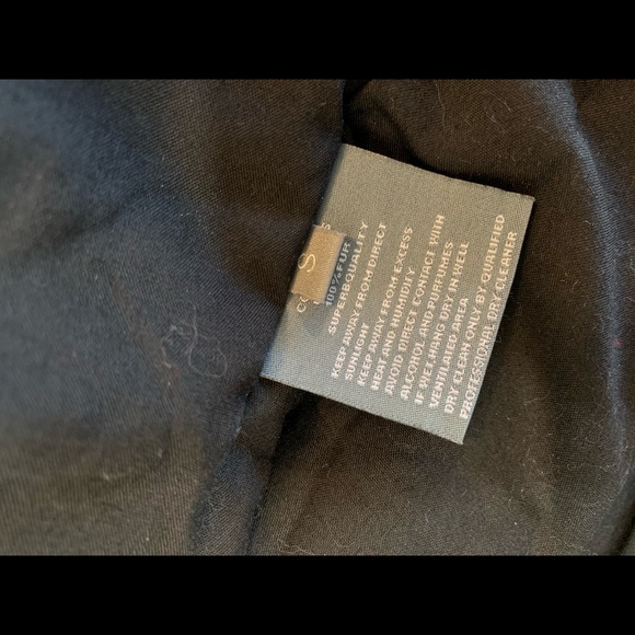 Real leather fox fur collar slim coat - Picture 16 of 16